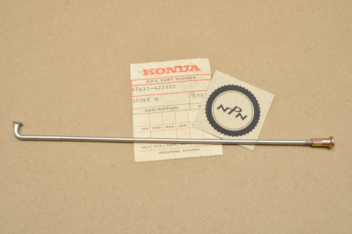 NOS Honda S90 Rear Wheel Spoke B & Nipple Set 97631-42230-1