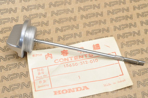 NOS Honda SL350 K1-K2 Engine Oil Level Dip Stick 15650-312-010