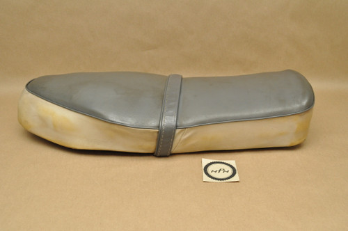 Vtg OEM Honda CA100 C100 C102 CA102 Dual Seat Gray & White 77200-001-810 A