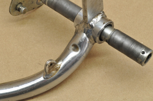 Vtg OEM Honda C100 C102 C105 T Brake Pedal Lever Arm & Pivot Shaft Pipe 46500-001-670