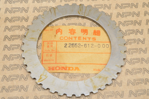 NOS Honda 1976-78 CB750 A Hondamatic Clutch End Plate 22552-612-000