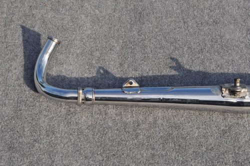 Vtg OEM Yamaha 1973-75 RD350 RD250 Left Exhaust Muffler Header Pipe Assy 360-14710-03