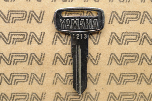 NOS Yamaha Ignition Switch & Lock Key Blank  90890-55803 # 1213