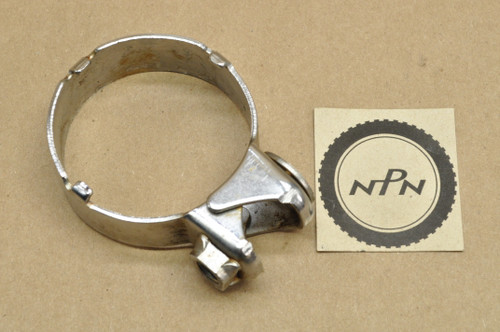 Vtg OEM Honda CB450 CB550 CB650 CB750 CM400 CM450 CX500 CX650 Right Muffler Clamp 18375-413-000