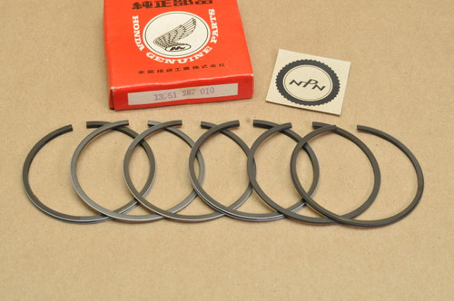 NOS Honda CB350 CL350 SL350 Piston Rings for 2 Pistons 1.00 Oversize 13051-287-010
