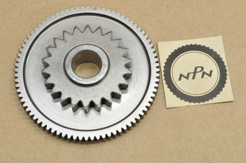 Vtg OEM Honda CB400 CB450 CM400 CM450 Starter Idle Gear 80T 22T 28130-413-780
