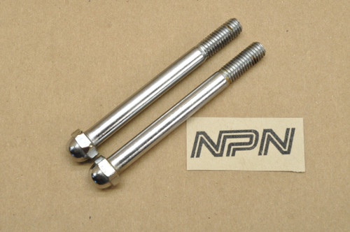 Vtg OEM Honda CB550 CB750 CM400 CM450 CX500 Bumper Cap Bolt Qty2 92600-08080-0B