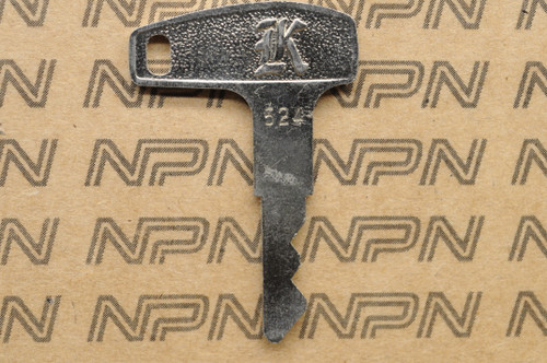 NOS Kawasaki Ignition Switch & Lock Key 27008-027-24 # 524