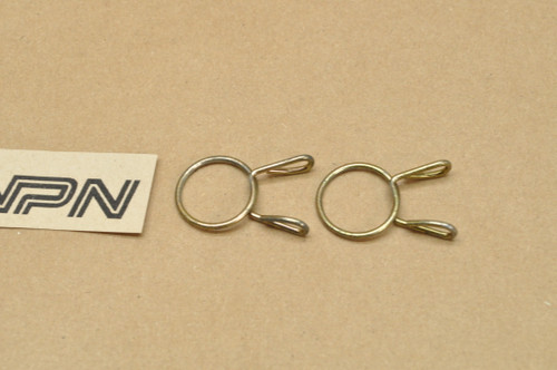Vtg OEM Honda CB450 CB550 CB750 CBX CX500 CX650 VF750 XL250 XL350 Clip Qty2 18534-634-670