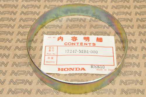 NOS Honda VF700 C VF750 C V45 Magna Air Cleaner Joint Tube Ring 17247-MB1-000