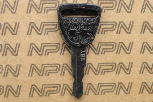 NOS Kawasaki Ignition Switch & Lock Key 27008-055-07 # 907