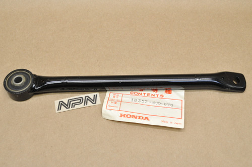 NOS Honda 1976-78 CR125 M Elsinore Exhaust Sub Muffler Stay Bar 18352-400-670