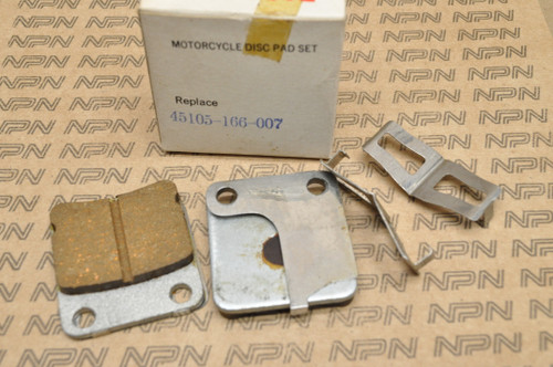 NOS Honda 1981 ATC250 R 1982 MB5 Nichols Brake Caliper Pad Set 45105-166-007