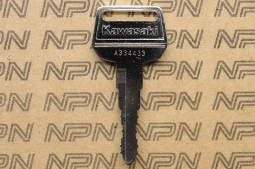 NOS Kawasaki Ignition Switch & Lock Key # A334433