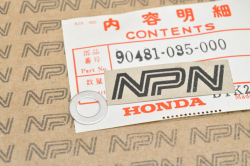 NOS Honda CB100 CT90 S90 SL70 ST90 TRX90 XL100 XR70 Z50 Washer 90481-035-000