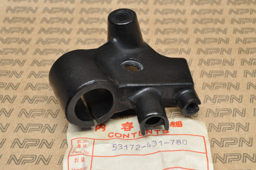 NOS Honda GL1000 GL1100 Gold Wing Left Handlebar Perch Bracket 53172-431-780