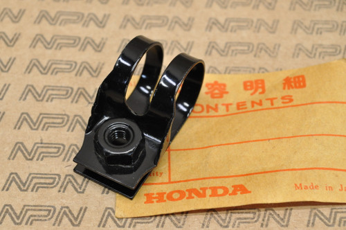 NOS Honda MR250 MT250 XL250 XL350 Skid Plate Stay Clamp Bracket 50358-358-000