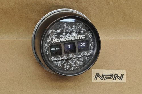 Vtg OEM Honda 1979-81 CM400 A Neutral Gear Left Gauge Indicator 37650-448-671