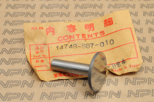 NOS Honda EG1000 EG1400 F400 G150 HS35 WA20 WB20 Valve Lifter (34.66) 14749-887-010