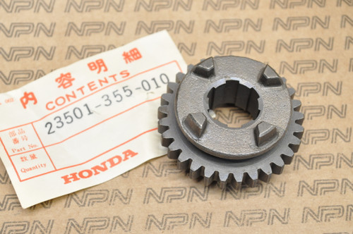 NOS Honda CT125 TL125 K0-K2 TL125S Main Shaft Top Gear 29T 23501-355-010