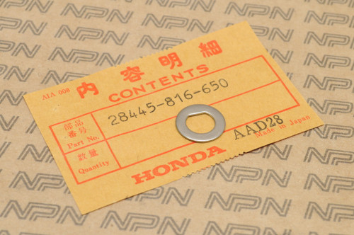 NOS Honda E900 Generator F28 Roto Tiller Starter Pulley Washer 28445-816-650