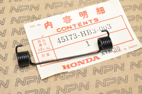 NOS Honda 1986-88 TRX200 SX Fourtrax Brake Shoe Spring 45173-HB3-003
