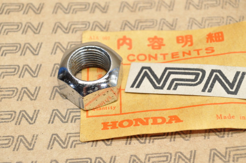 NOS Honda CA72 CA77 Rear Wheel Axle Nut 90306-250-000