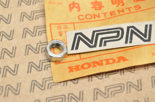 NOS Honda CB350 CB72 CB77 CB92 CL3350 TL125 TL125S Lock Nut 90349-205-000