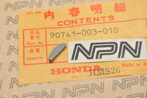 NOS Honda ATC200 CT70 FL250 TRX90 XL200 XR70 Z50 Woodruff Key 90741-003-010