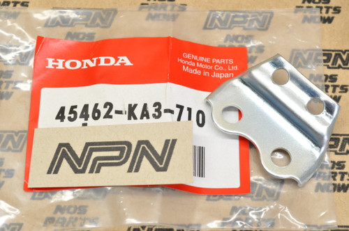 NOS Honda CR125 CR250 CR500 XR400 XR500 Brake Cable Clamp B 45462-KA3-710