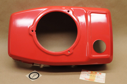 NOS Honda HR21 K1 Lawn Mower Fly Wheel Fan Cover Shroud "Bright Red" 19610-952-000
