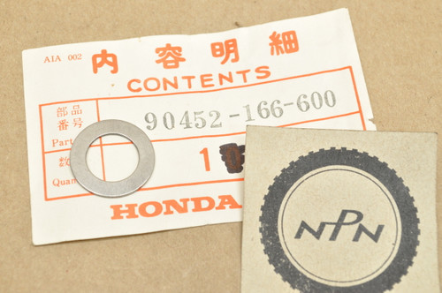NOS Honda ATC200 CR60 R CR80 R FL350 FL400 NQ50 NS50 SB50 TRX200 TRX300 Thrust Washer 90452-166-600