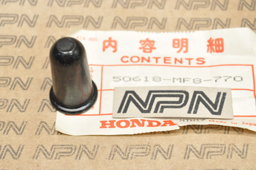 NOS Honda 1983-84 VT500 FT Ascot Foot Peg Rest Slider 50618-MF8-770