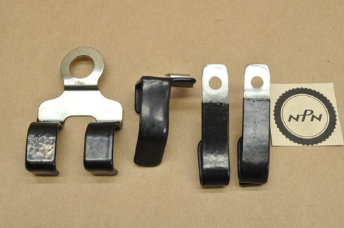 Vtg OEM Honda CM400 CM450 Harness Cable Mount Bracket Guide Clip Lot 90083-413-000