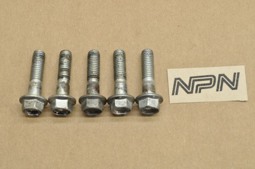 Vtg OEM Honda CB400 CB750 CM400 CR125 CR250 CR500 CX500 VFR750 Bolt Qty5 90112-413-000