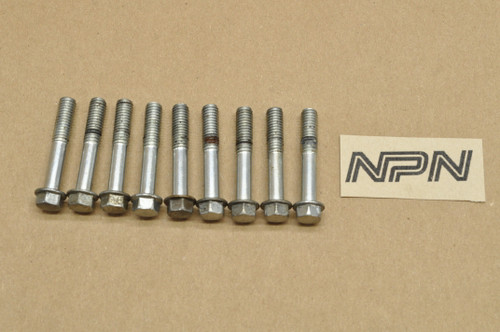 Vtg OEM Honda ATC200 ATC250 ATC350 CB1100 CB550 CB750 CB900 CBX Bolt Qty9 96000-06035-00