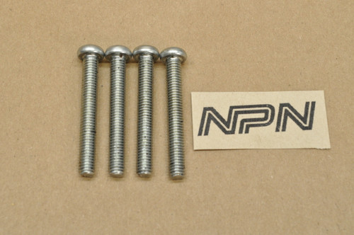 Vtg OEM Honda CB72 CB750 CB900 CL77 CR250 CT90 SL350 XL350 Screw 6x45 Qty4 93500-06045-0A