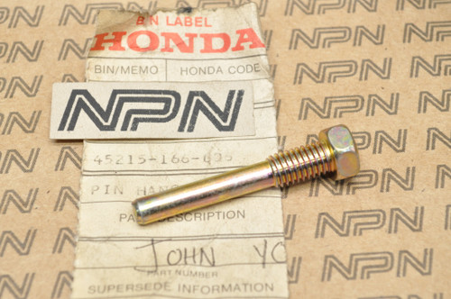 NOS Honda ATC200 ATC250 ATC350 MB5 TRX250 Caliper Hanger Pin 45215-166-006