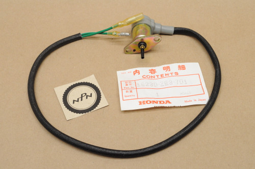NOS Honda EXW171 Generator Carburetor Valve Solenoid 16230-ZE3-701