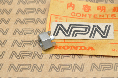 NOS Honda C100 C102 CBX CM91 CT200 CT90 GL1100 S65 Castle Nut 94011-08000-0S