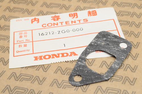 NOS Honda BF20 EX1000 F210 G100 HP250 HR173 Carburetor Gasket 16212-ZG0-000