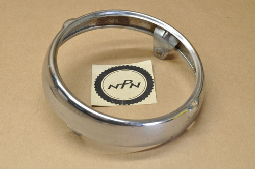 Vtg OEM Honda CT110 CT70 ST90 SL125 XL125 XL175 Head Light Bezel 33101-243-670
