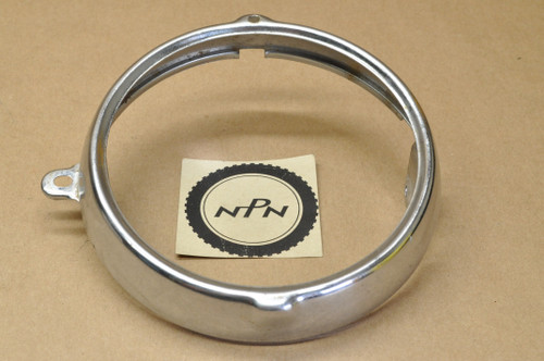 Vtg OEM Honda CT110 CT70 ST90 SL125 XL125 XL175 Head Light Bezel 33101-243-670