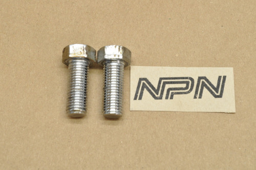 Vtg OEM Honda CB450 CB750 CL450 CT90 MT250 XL250 XL350 Bolt 10x25 Qty2 92000-10025-0B