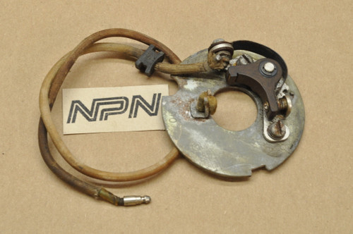 Vtg OEM Honda S90 SL100 SL125 ST90 XL100 Points Plate Assembly 30200-107-014