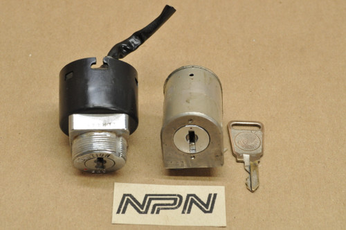 Vtg OEM Honda 1977-79 CT90 Trail 90 Ignition Switch & Steering Lock AS IS 35010-102-780