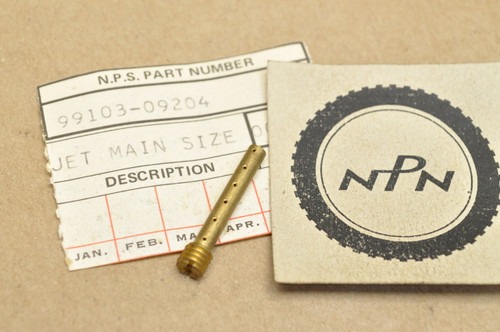 NOS Honda C100 CA100 C102 CA102 C105T CA105T Carburetor Main Jet #92 99103-09204