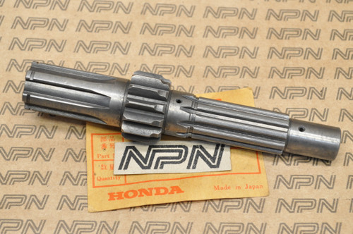 NOS Honda C200 CA200 CT200 Transmission Main Shaft 23211-030-000