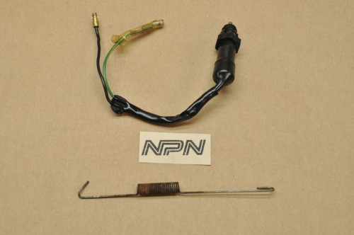 Vintage OEM Honda CL125 A SS125 A Rear Brake Stop Switch & Spring 35350-230-000
