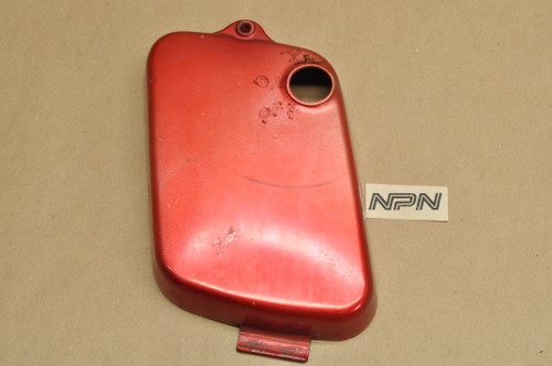 Vtg OEM Honda CA175 CL125 SS125 Candy Red Tool Box Side Cover 83500-230-030 XJ